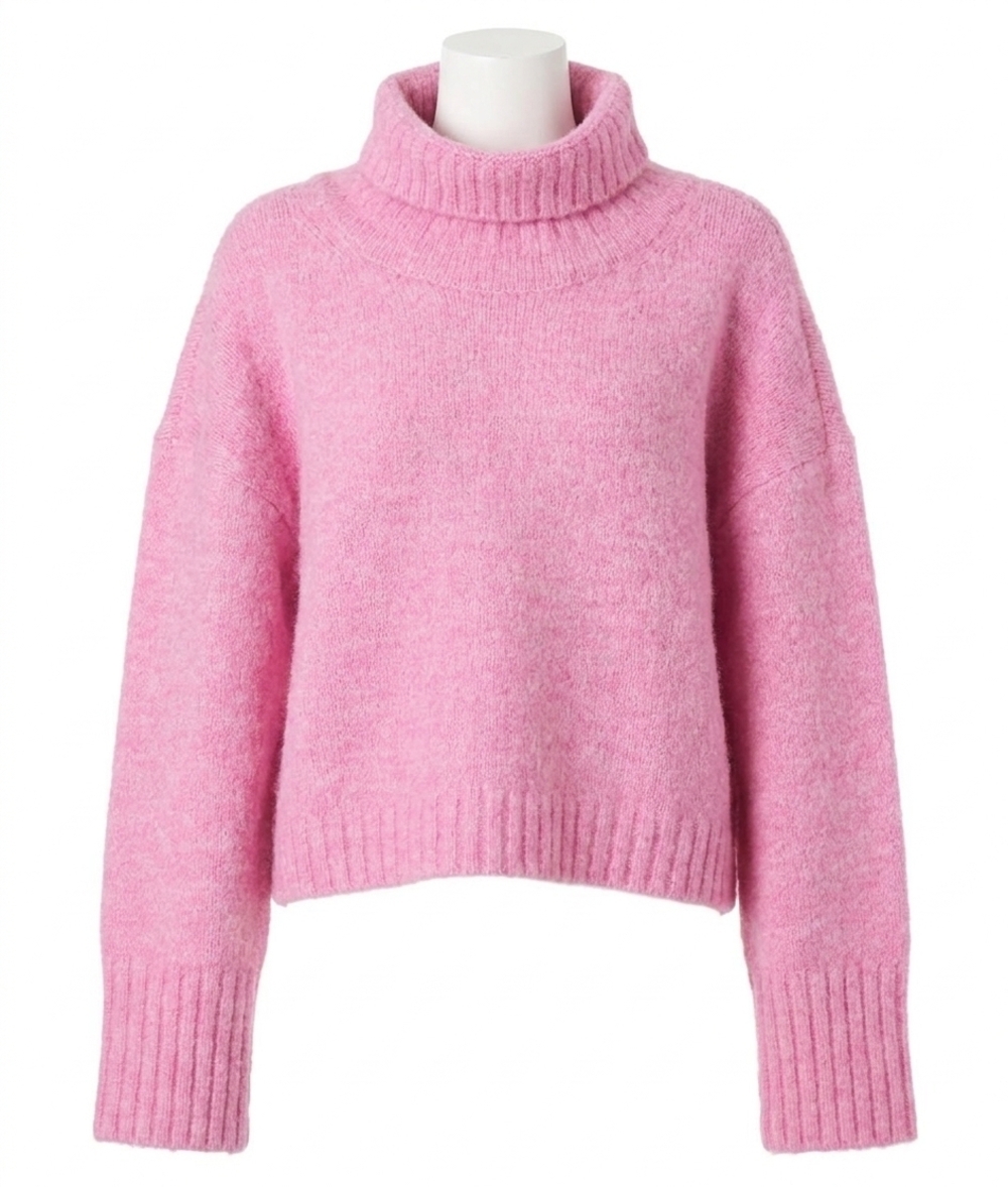 NEW DEAR JOHN DENIM evangeline sweater in pink lemonade